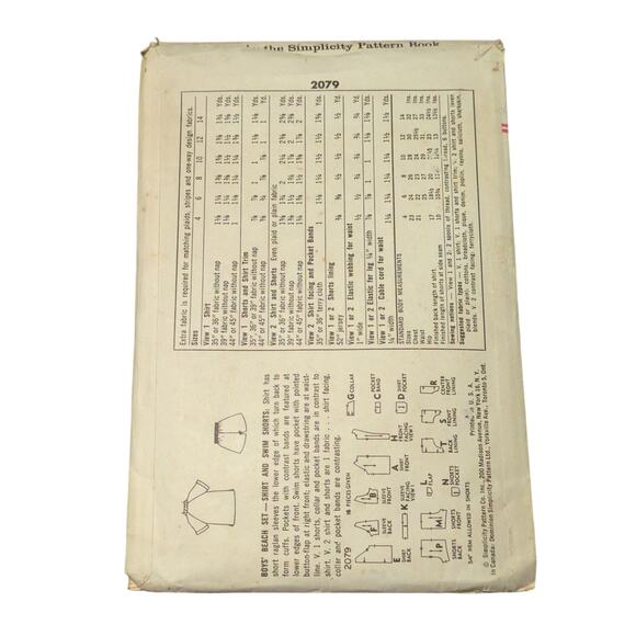 Vintage Sewing pattern - Picture 2 of 2